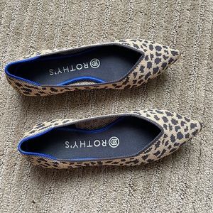 Rothy’s The Point Leopard Animal Print